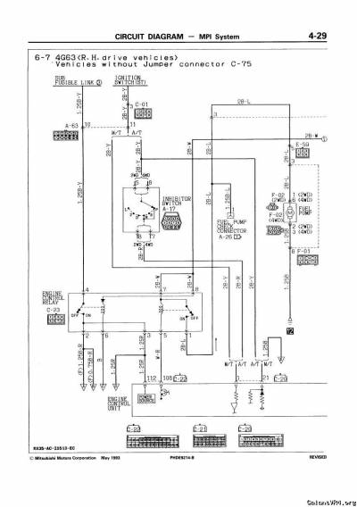 Wiring Diagram for EvoIII Ecu | Galant VR-4 > Technical Discussions