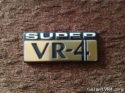 Fs Super Vr4 Badge Sold Marketplace Parts For Sale